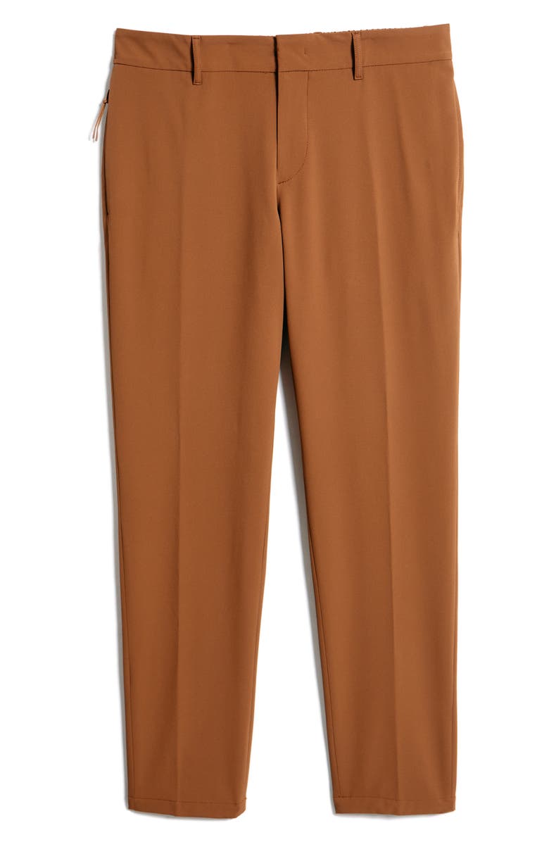 BOSS Genius Slim Fit Suit Pants, Alternate, color, Medium Brown