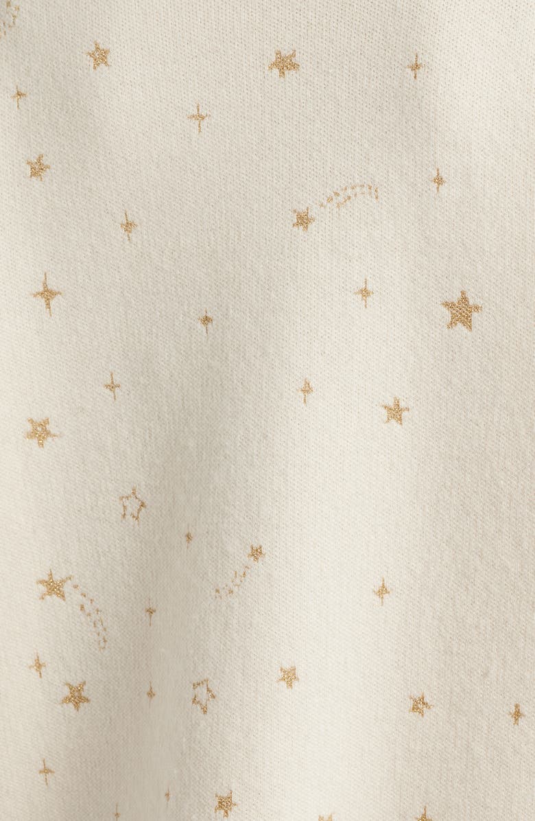 LoveShackFancy Mar Shimmer Cardigan, Alternate, color, Golden Star