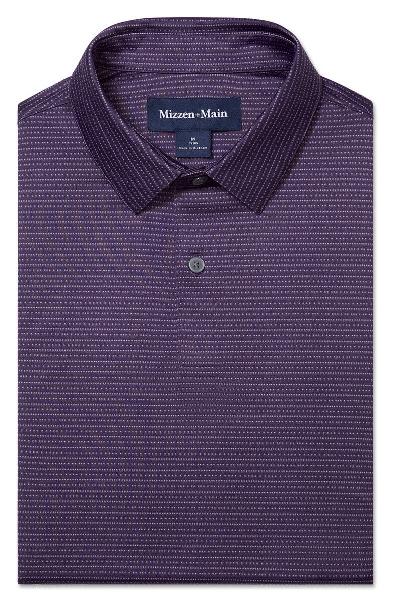 Mizzen+Main Halyard Trim Fit Performance Polo, Alternate, color, 