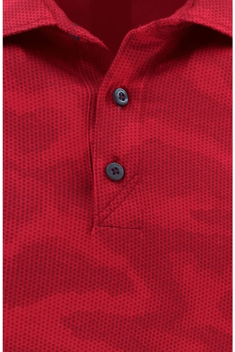 Epic Comfort Camo Regular Fit Polo, Alternate, color, CARDINAL RED