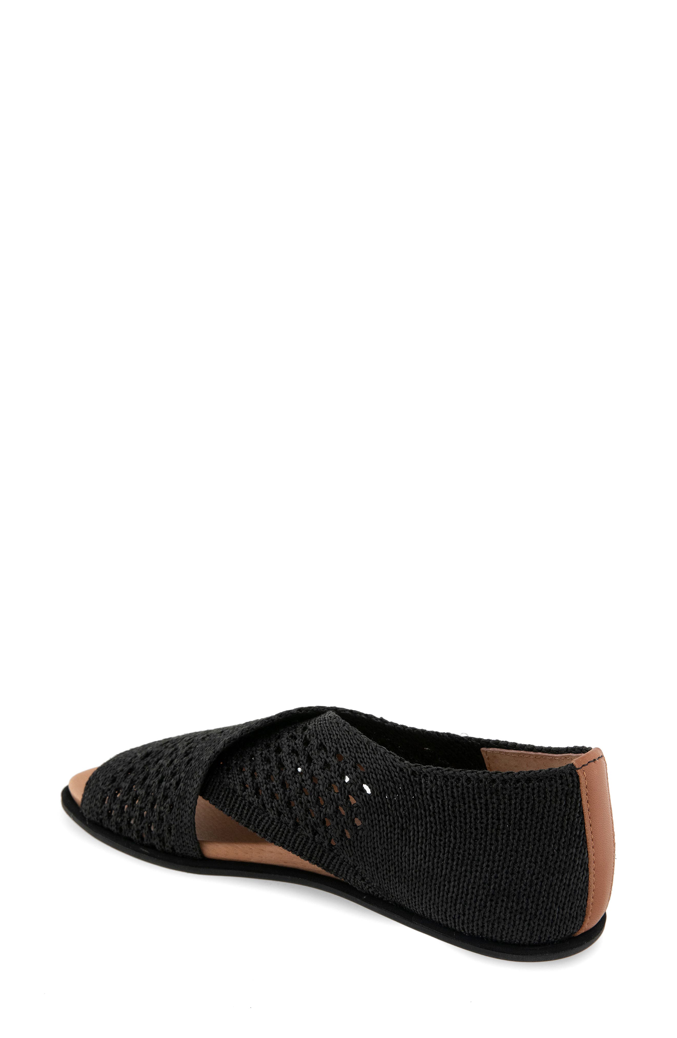 Gentle Souls Laniey Sandal, Alternate, color, Black Knit