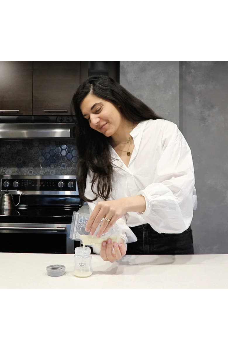 bbluv Drop - Breastmilk Storage Bags, Alternate, color, White