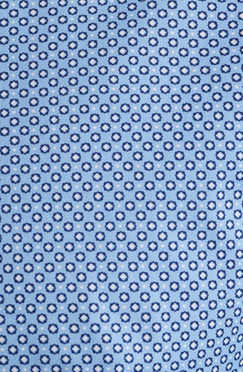 DANIEL HECHTER Trim Fit Geometric Print Cotton Dress Shirt, Alternate, color, 