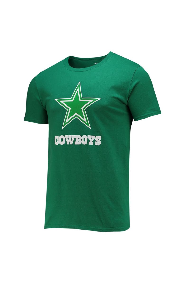 FANATICS Men's Fanatics Branded Dak Prescott Green Dallas Cowboys St. Patrick's Day Icon Player T-Shirt, Alternate, color,