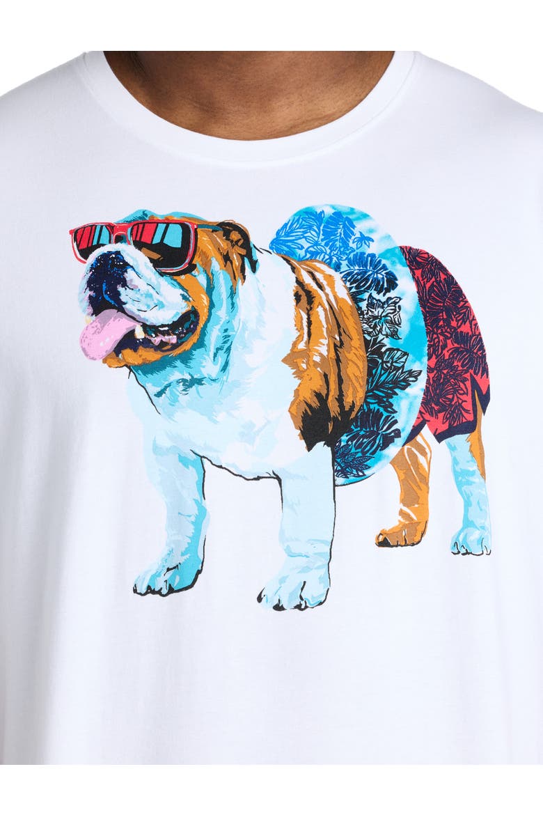 Big & Tall  Pool Day Graphic Tee, Alternate, color, WHITE