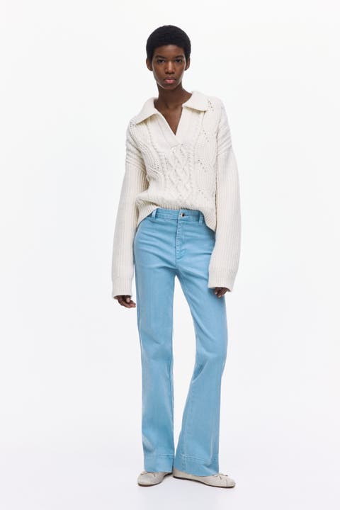 Flared High Jeans