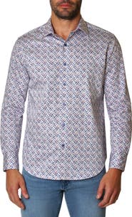 Robert Graham Rosales Cotton Button-Up Shirt