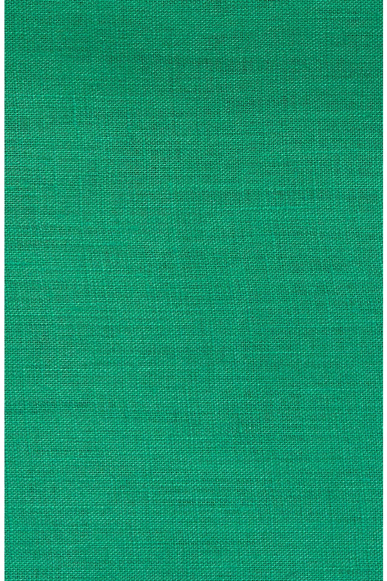Kelly Green Slub Linen Pocket Square, Alternate, color, GREEN