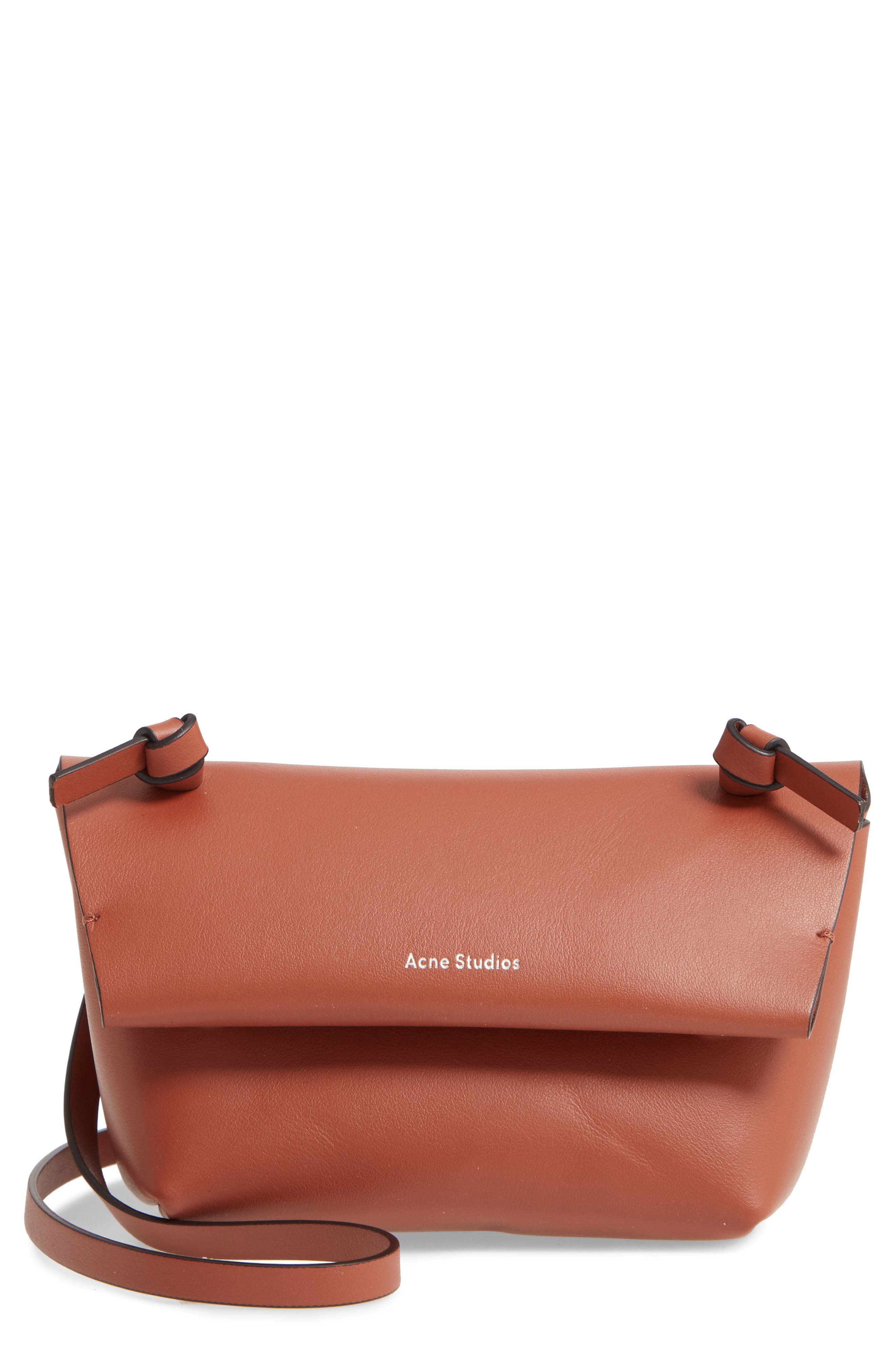 Studios Mini Crossbody Bag, Main, color, ALMOND BROWN