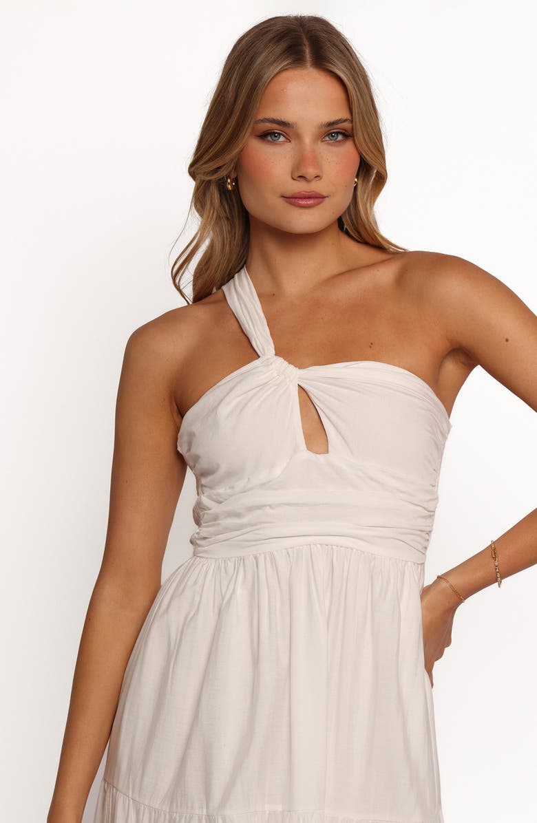 Petal & Pup Vinnie One-Shoulder Maxi Dress, Alternate, color, White