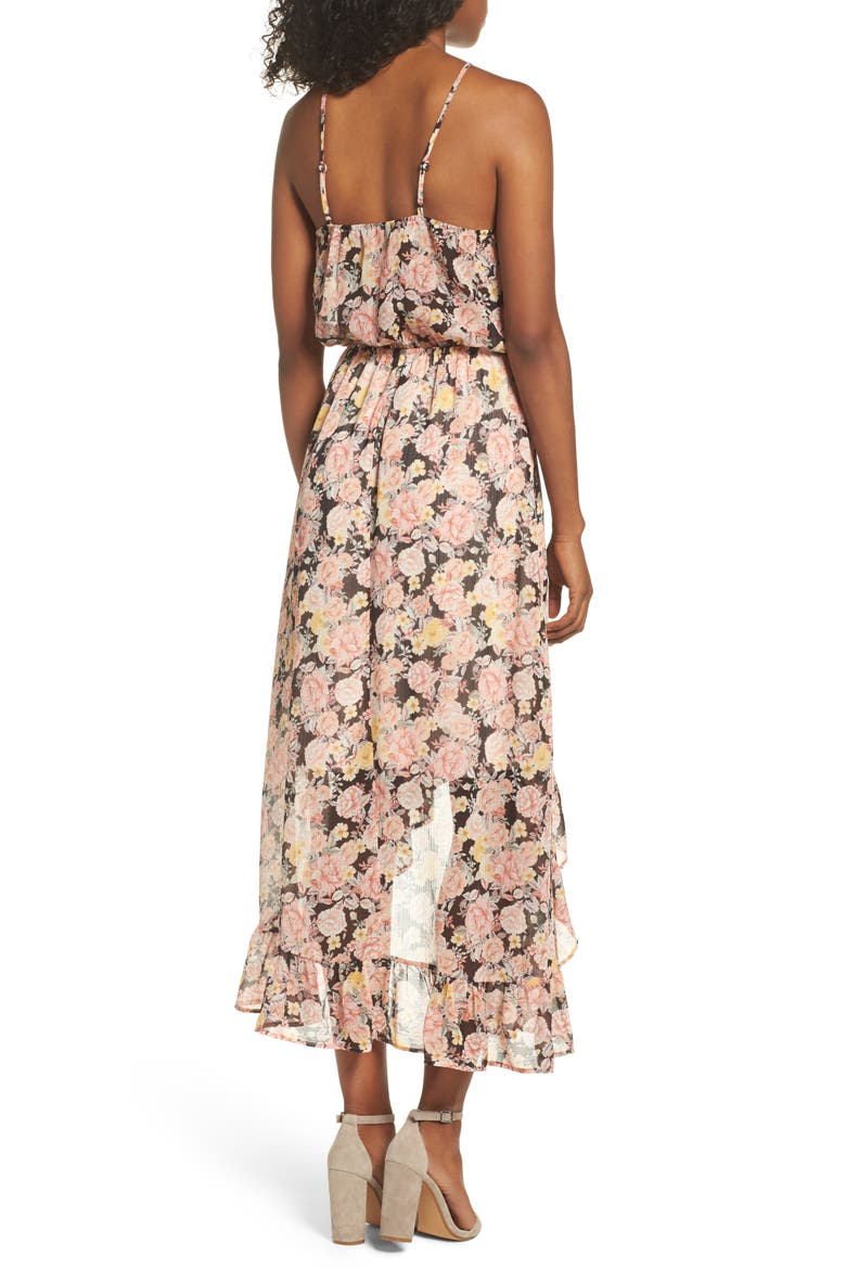 Halter Maxi Dress, Alternate, color, ELISE