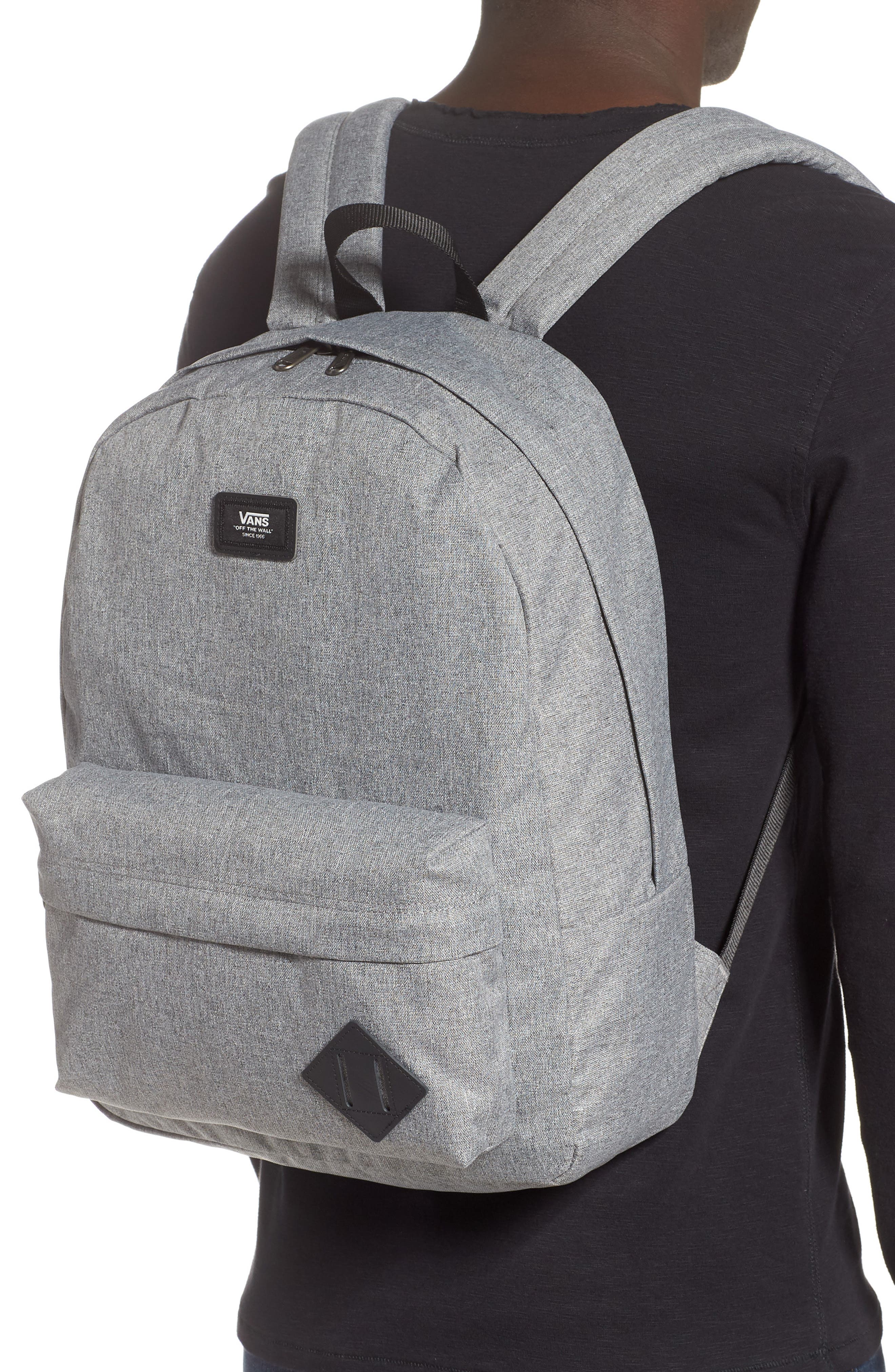 Old Skool III Backpack, Alternate, color, HEATHER SUITING
