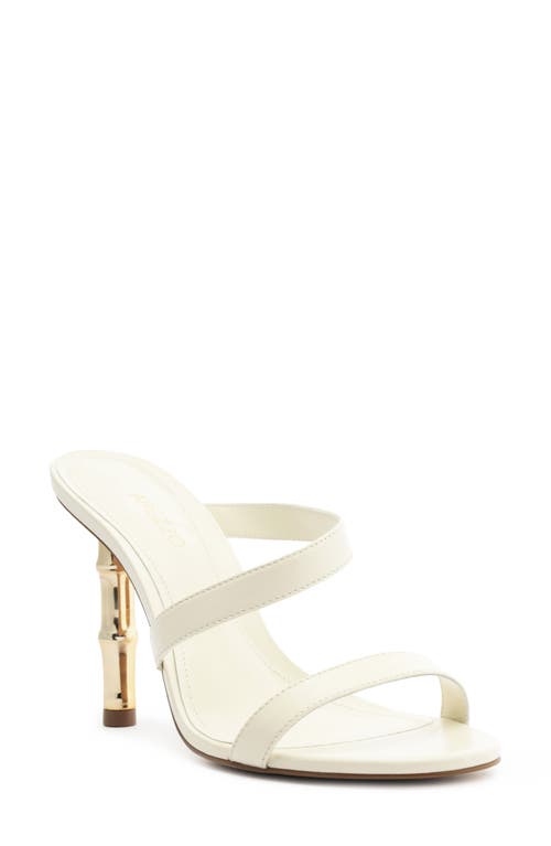 Arezzo Brooke High Stiletto Sandal In White