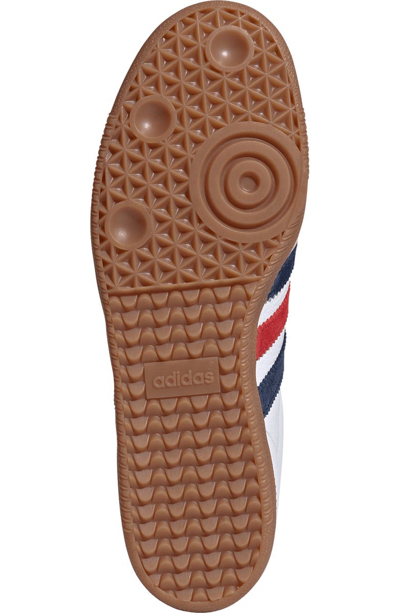 adidas Samba OG Sporty & Rich Sneaker, Alternate, color, White/ Indigo/ Collegiate Red