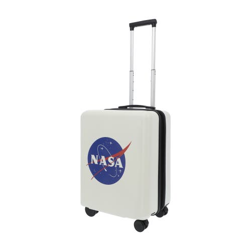 Ful Nasa 22.5" Carry-on Luggage In White