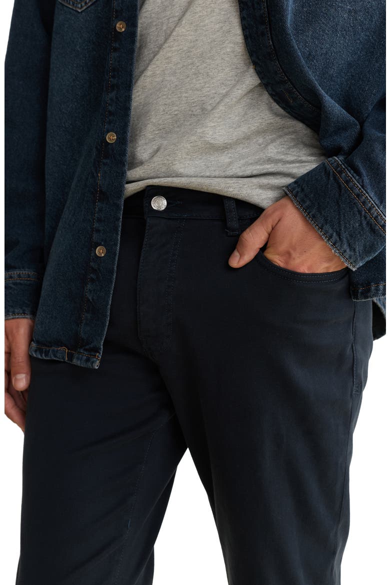 AMS Slim Cotton Stretch Twill 5-Pocket Pants, Alternate, color, CARBON BLUE