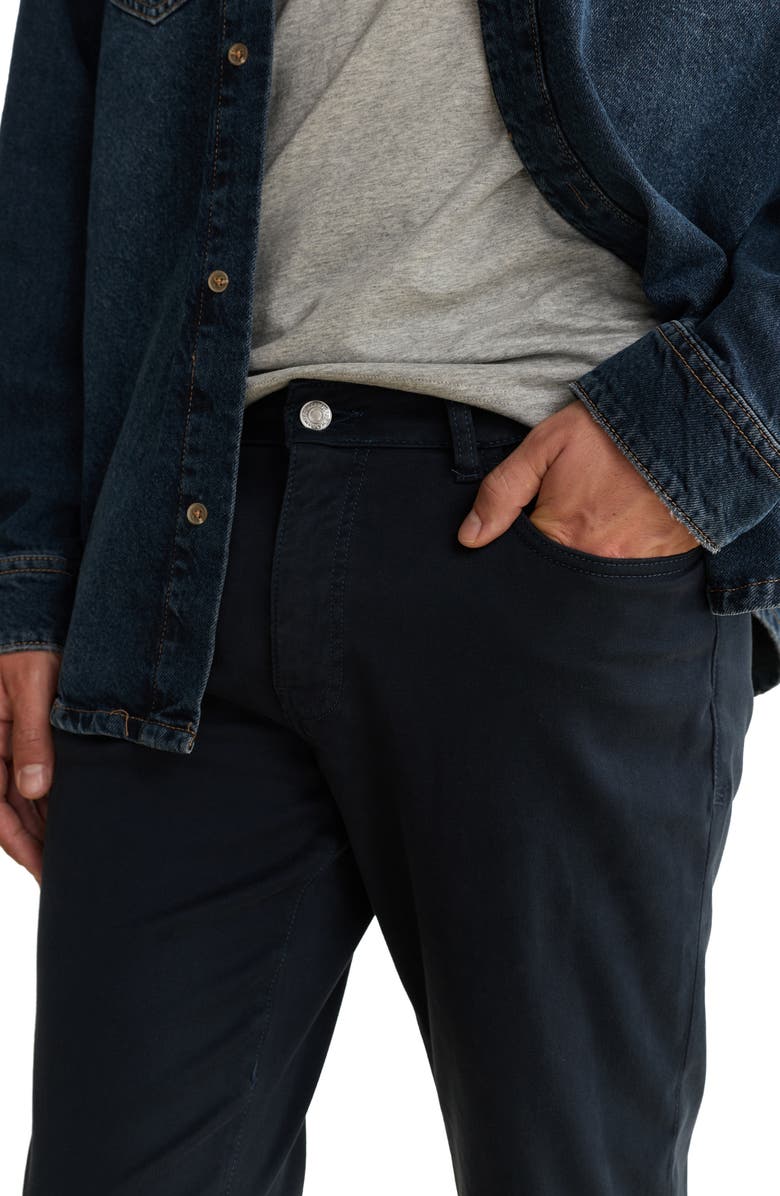 WARP+WEFT AMS Slim Cotton Stretch Twill 5-Pocket Pants, Alternate, color, 