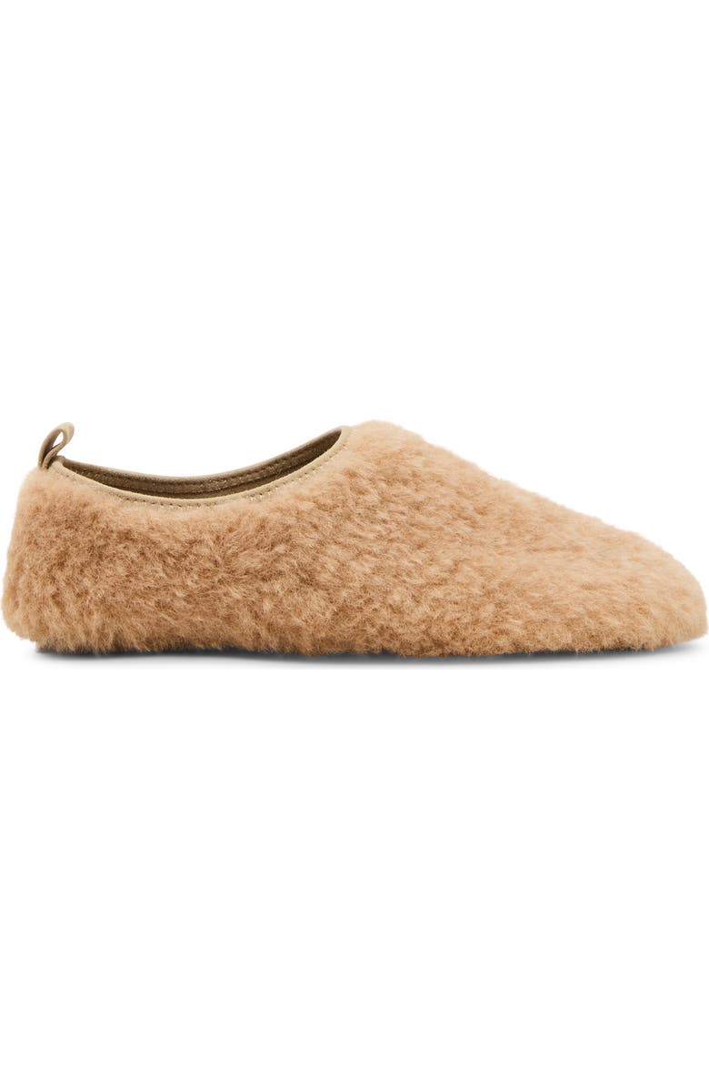 Steve Madden Mino Faux Fur Flat, Alternate, color, Tan Faux Fur