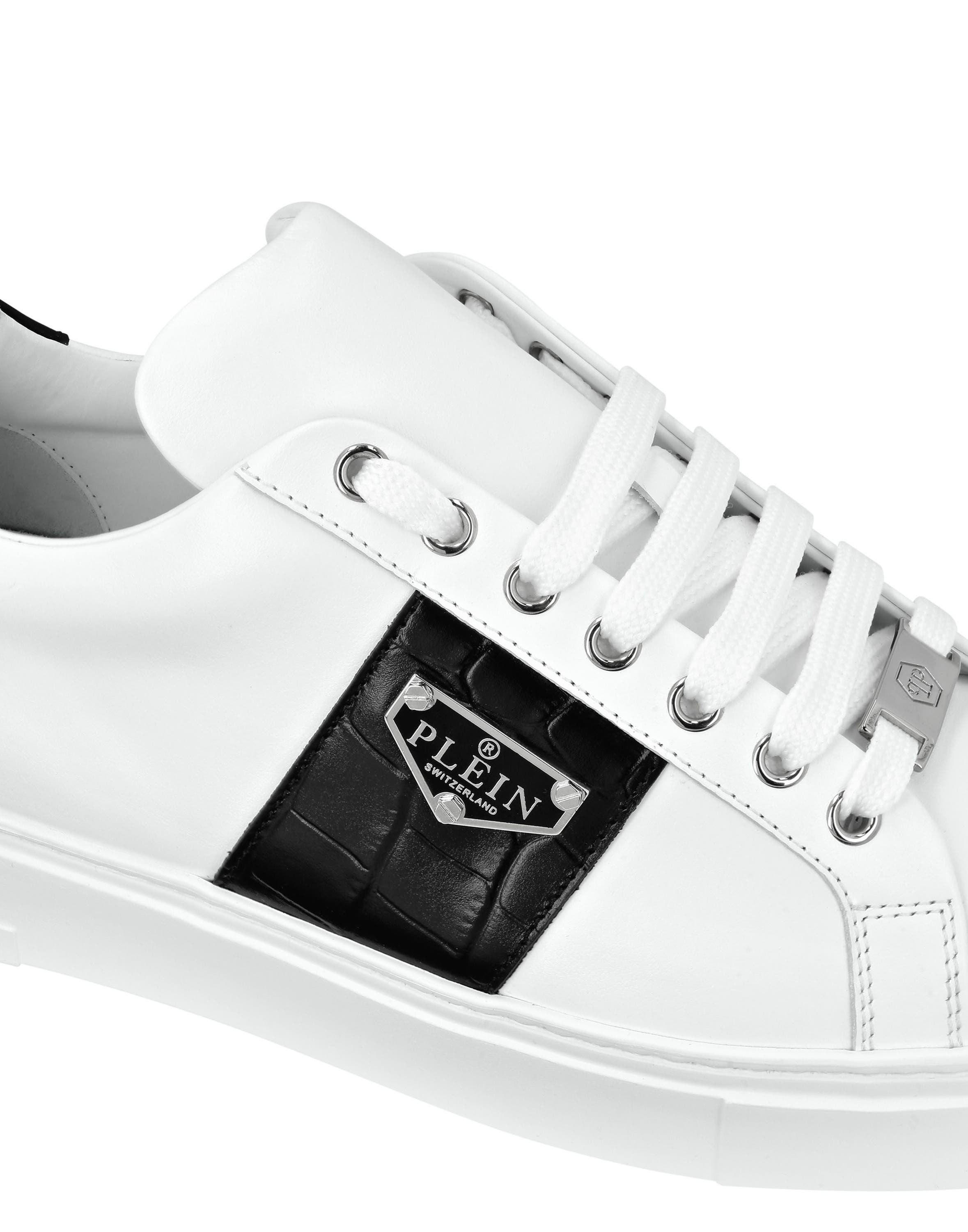 Low-Top Sneakers Unisex, Alternate, color, white/black