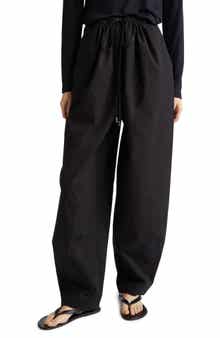 PARTOW Niles Carrot Leg Cotton Pants