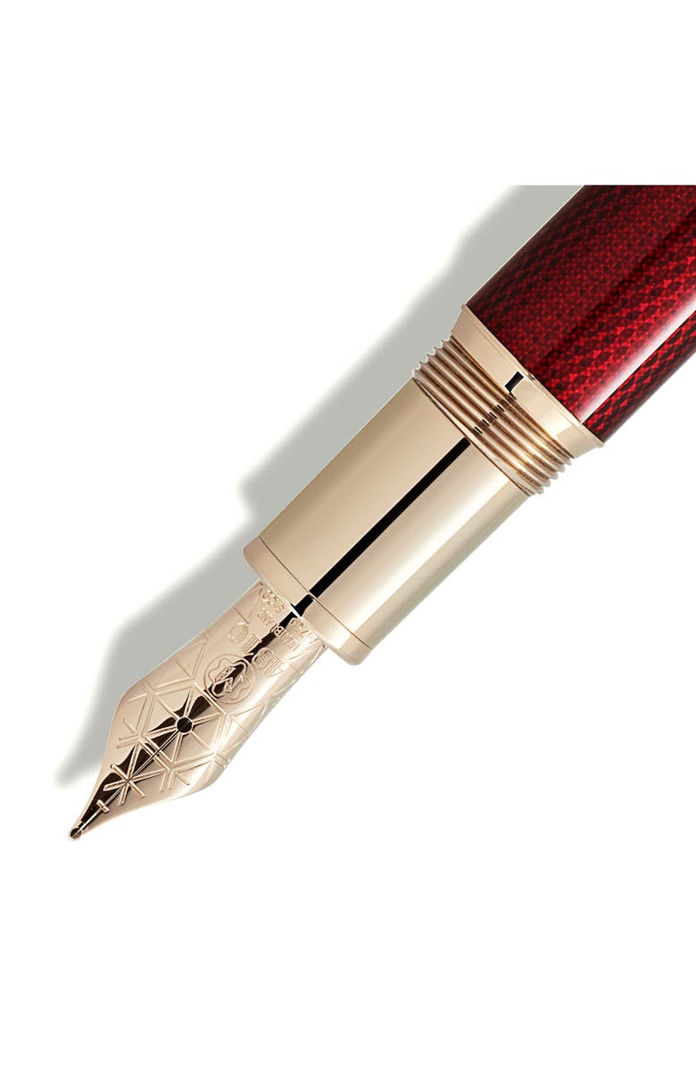 Montblanc Meisterstück Solitaire Golden Hour Fountain Pen, Alternate, color, 