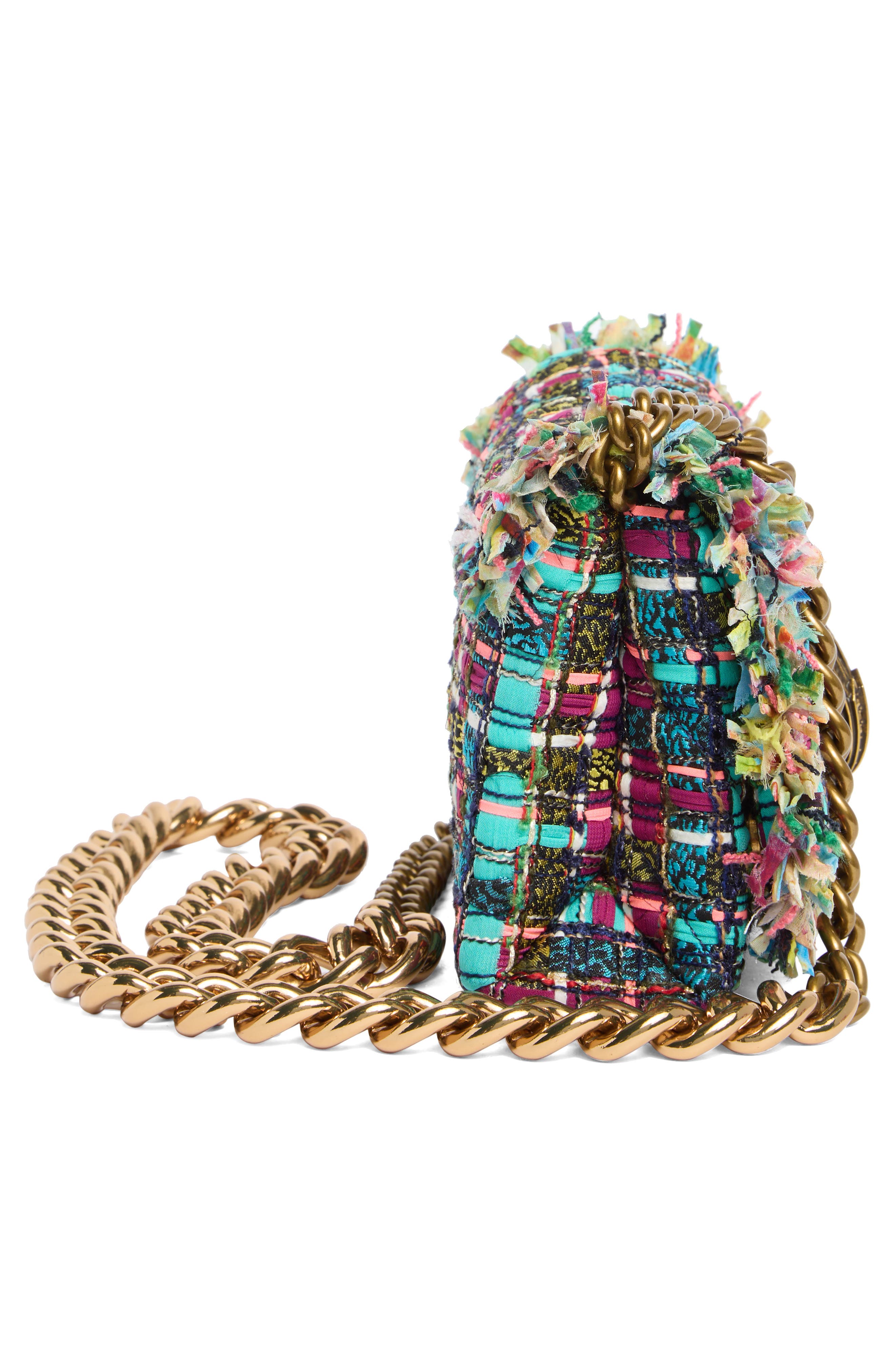 Kurt Geiger London Mini Kensington Shoulder Bag, Alternate, color, Purple Multi