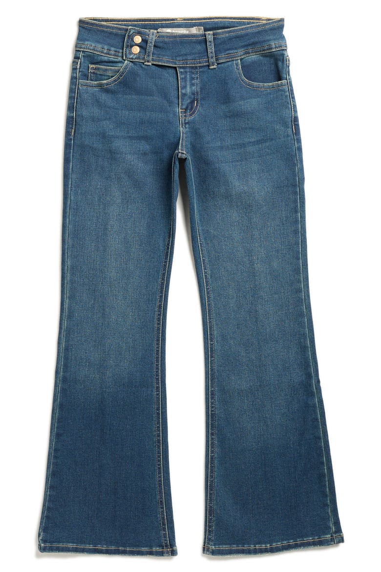 Kids' Flare Leg Jeans, Main, color, INDIGO