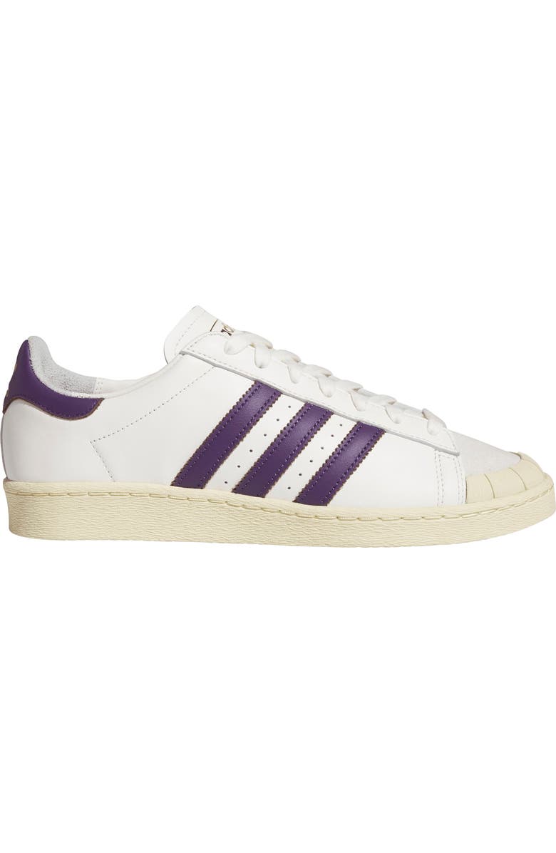 adidas Gender Inclusive Jabbar Half Shell OG Sneaker, Alternate, color, Off White/ Violet/ Vanilla