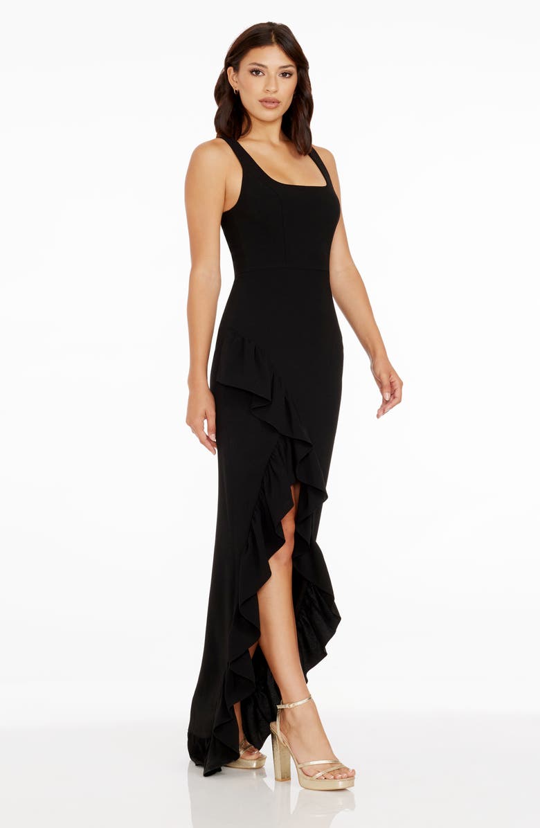 Charlene Ruffle Gown
