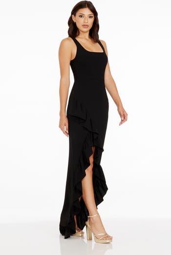 Charlene Ruffle Gown