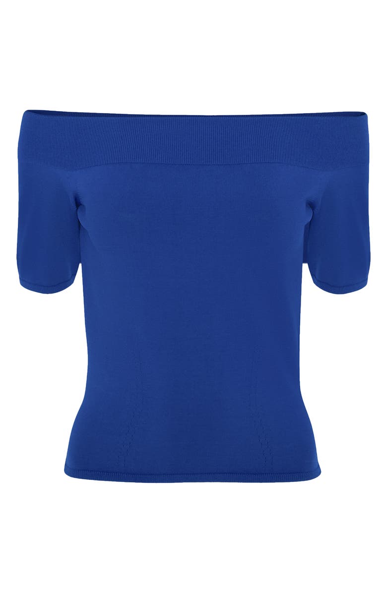 McQueen Off the Shoulder Knit Top, Alternate, color,