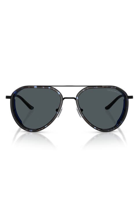 56mm Pilot Sunglasses
