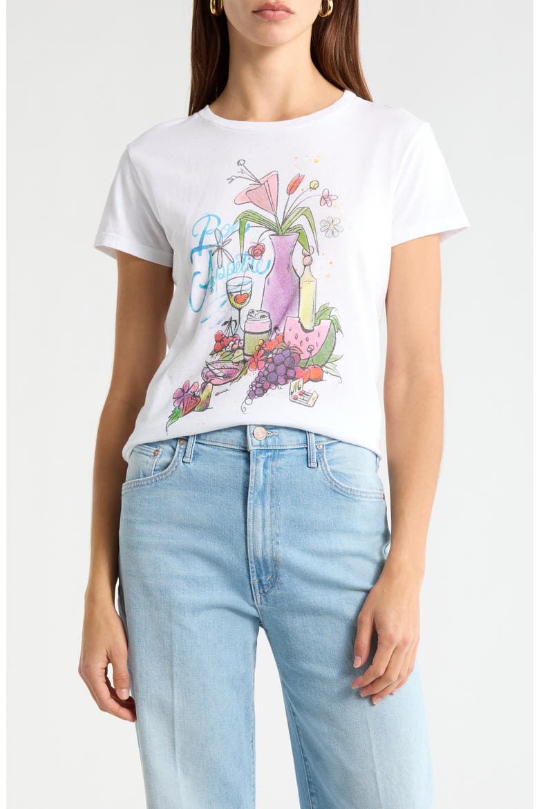 The Boxy Goodie Graphic Tee, Main, color, STILL LIFE