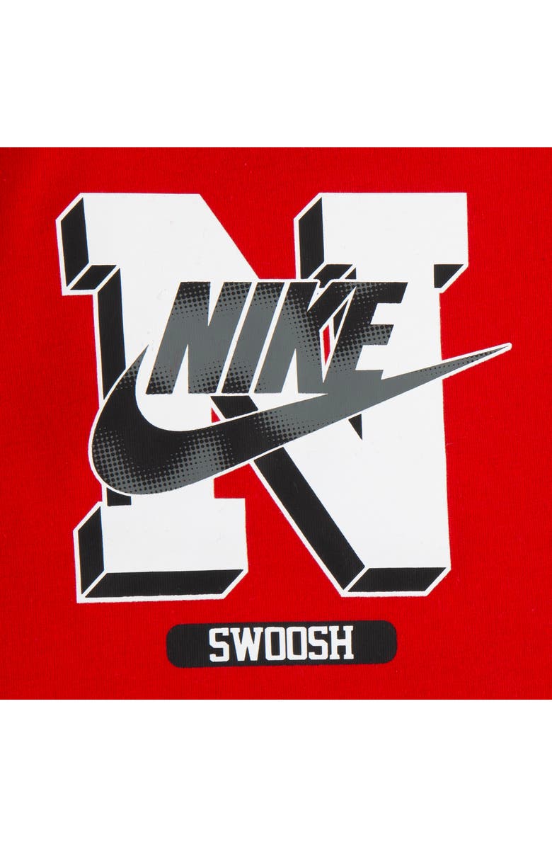 Nike Sportswear Retro Fader GFX T-Shirt & Joggers, Alternate, color, Black