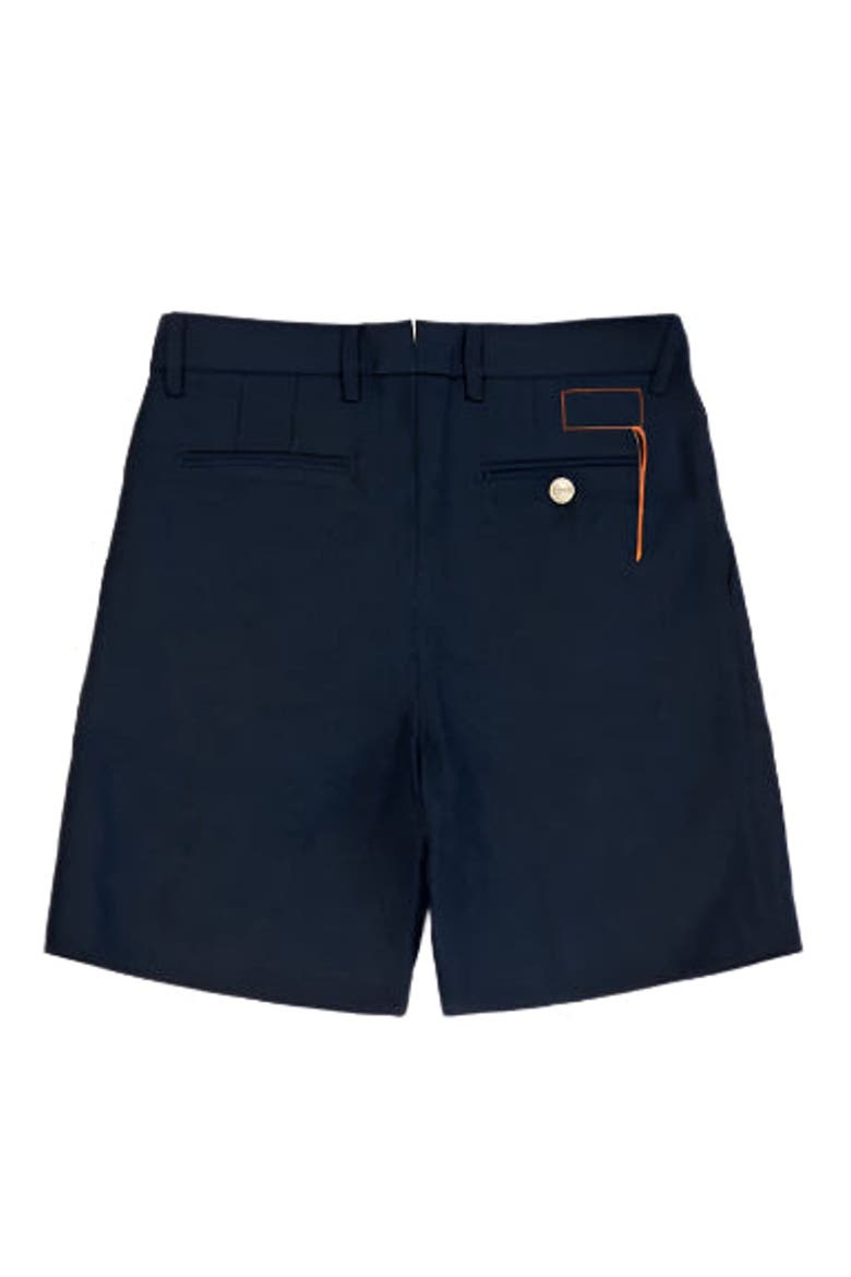 Bermuda Cotton Shorts, Alternate, color, Blue