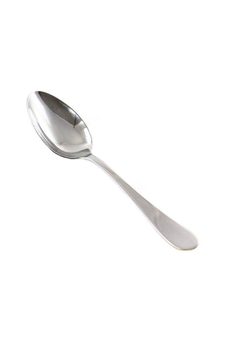 8 Piece Stainless Steel Teaspoon Set, Alternate, color, Silver