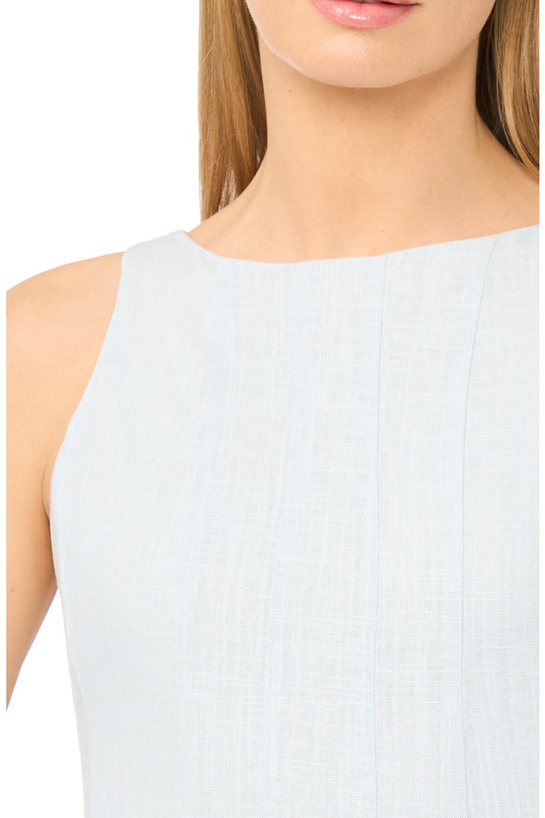 High Neck Princess Seam Dress, Alternate, color, AIRY BLUE