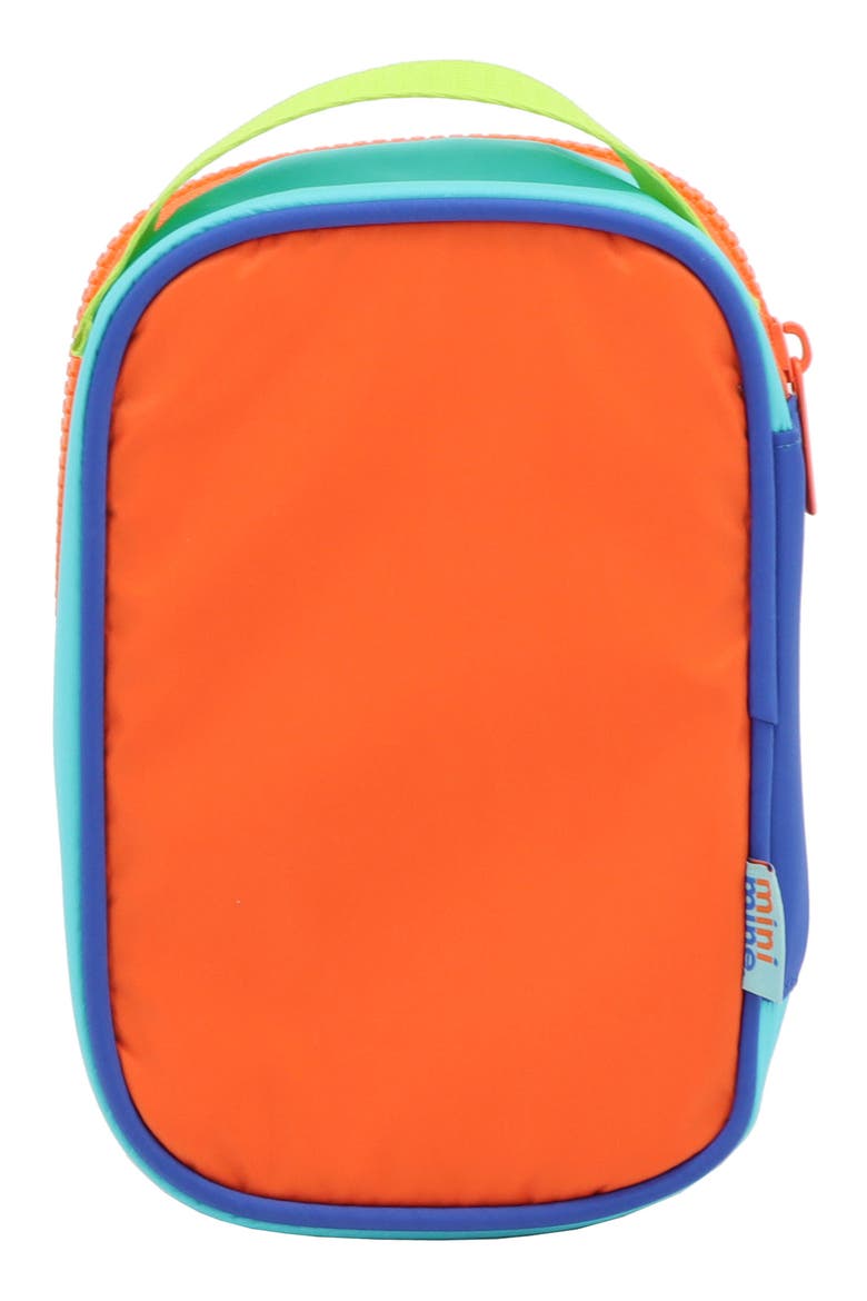 Kids' Mini Clarity Organizing Case, Alternate, color, TURQUOISE/ BLUE