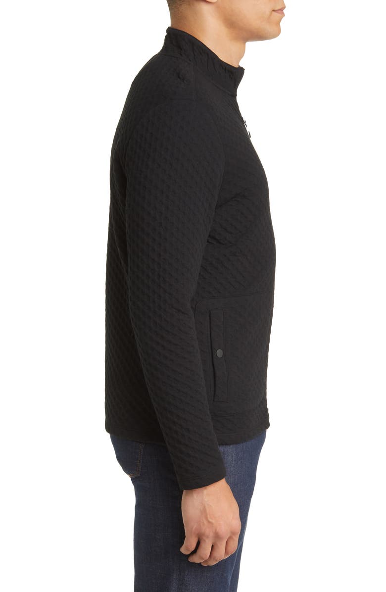 Robert Barakett Morven Full Zip Jacket, Alternate, color, Black