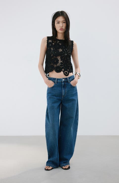 Open Stitch Tank