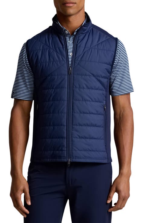 Performance Quilted Mixed Media Vest