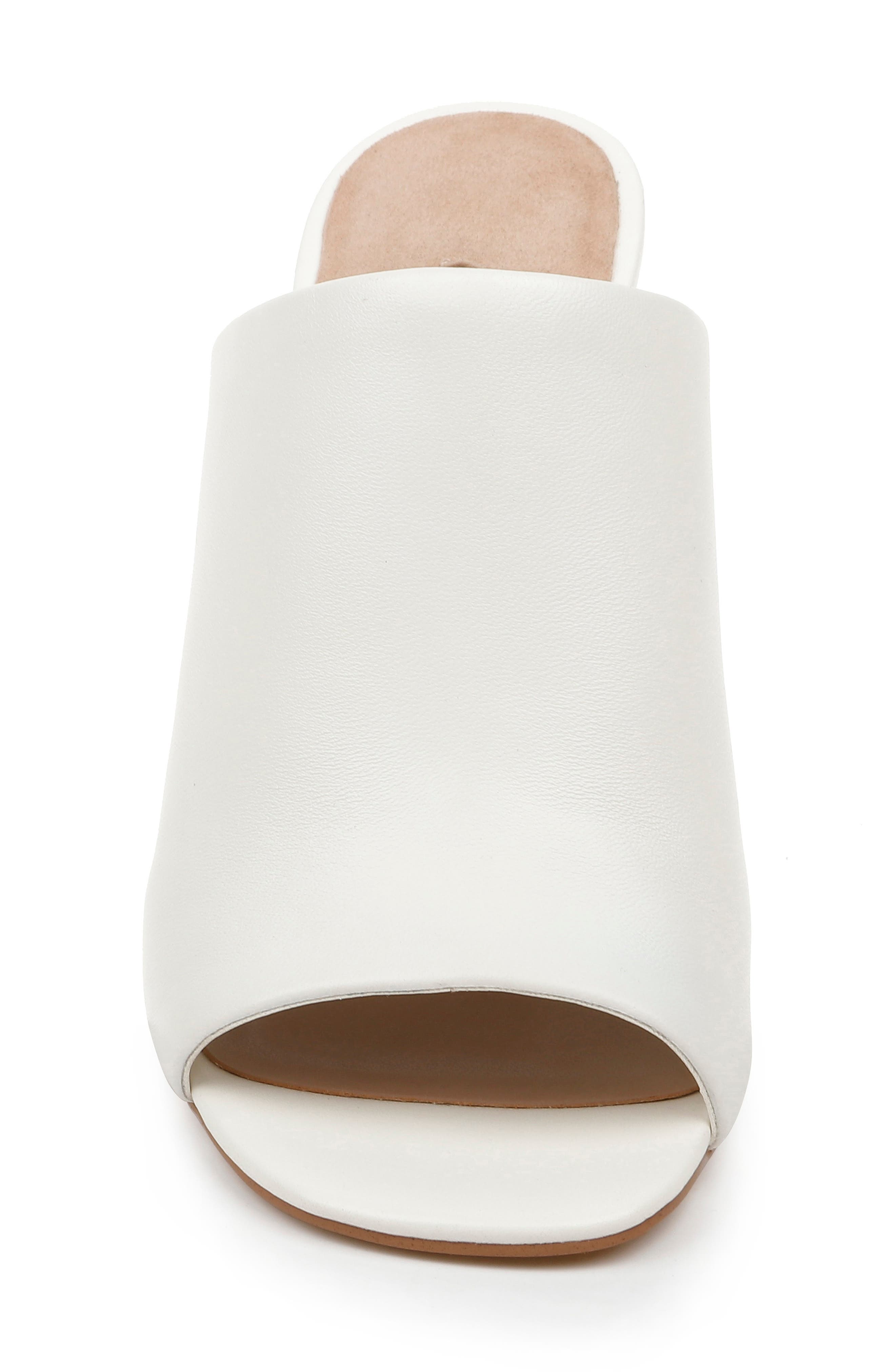Vivica Block Heel Sandal, Alternate, color, CREAM NAPPA LEATHER