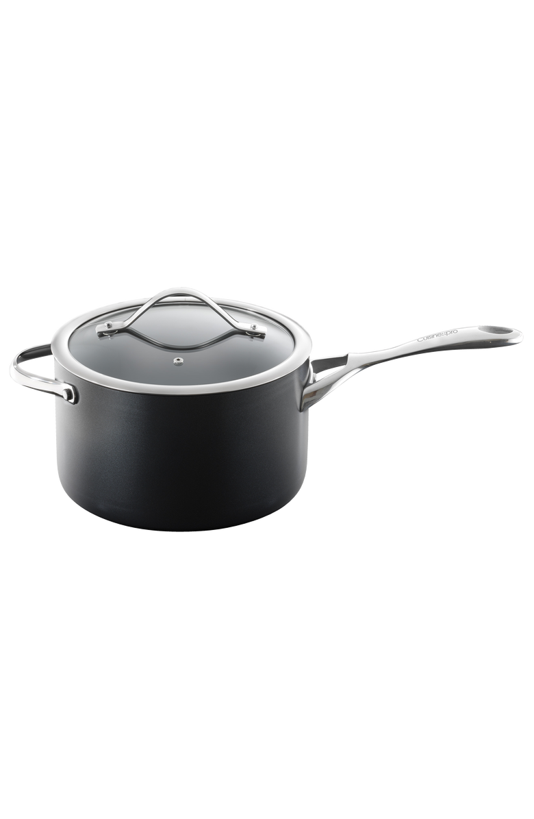 Cuisine::pro<sup>®</sup> iD3<sup>®</sup> Saucepan with Lid 3.9qt, Main, color, Black
