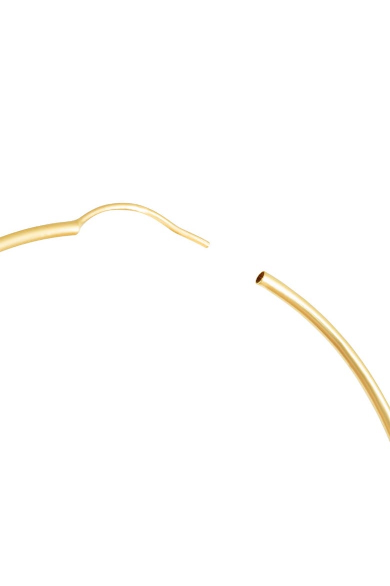 Endless Hoop Earrings, Alternate, color, YELLOW