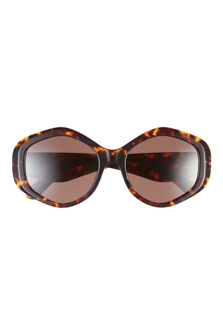 Tory Burch Kira 55mm Geometric Sunglasses (Women) | Nordstrom display picture 1