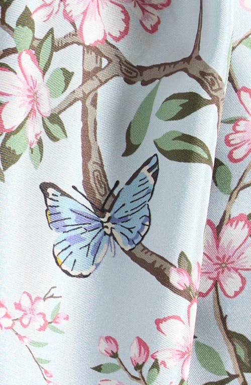Echo Spring Unfolding Silk Oblong Scarf In Sky Blue