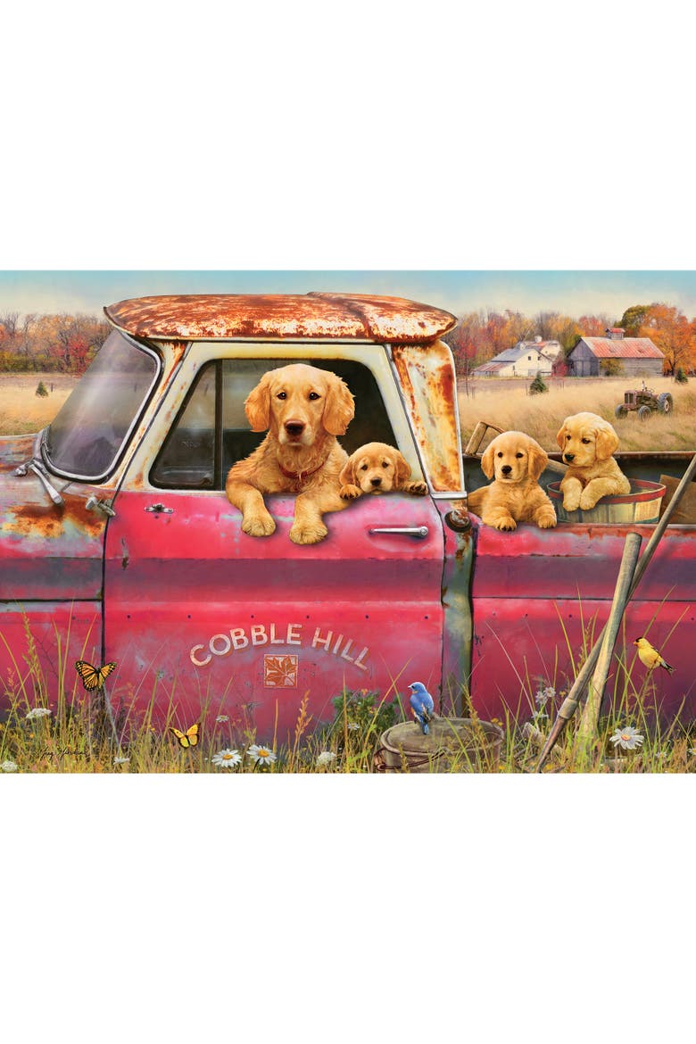 1000 Piece Puzzle Cobble Hill Farm High Quality Jigsaw, Alternate, color, Multicolored