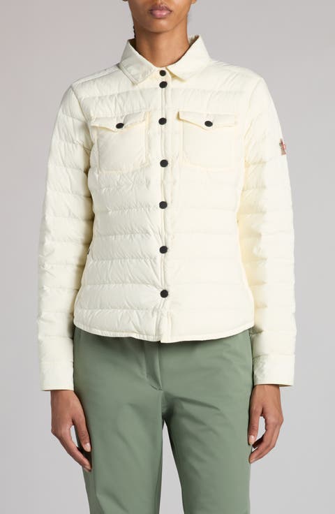 Rozes Day-Namic Quilted Down Shirt Jacket