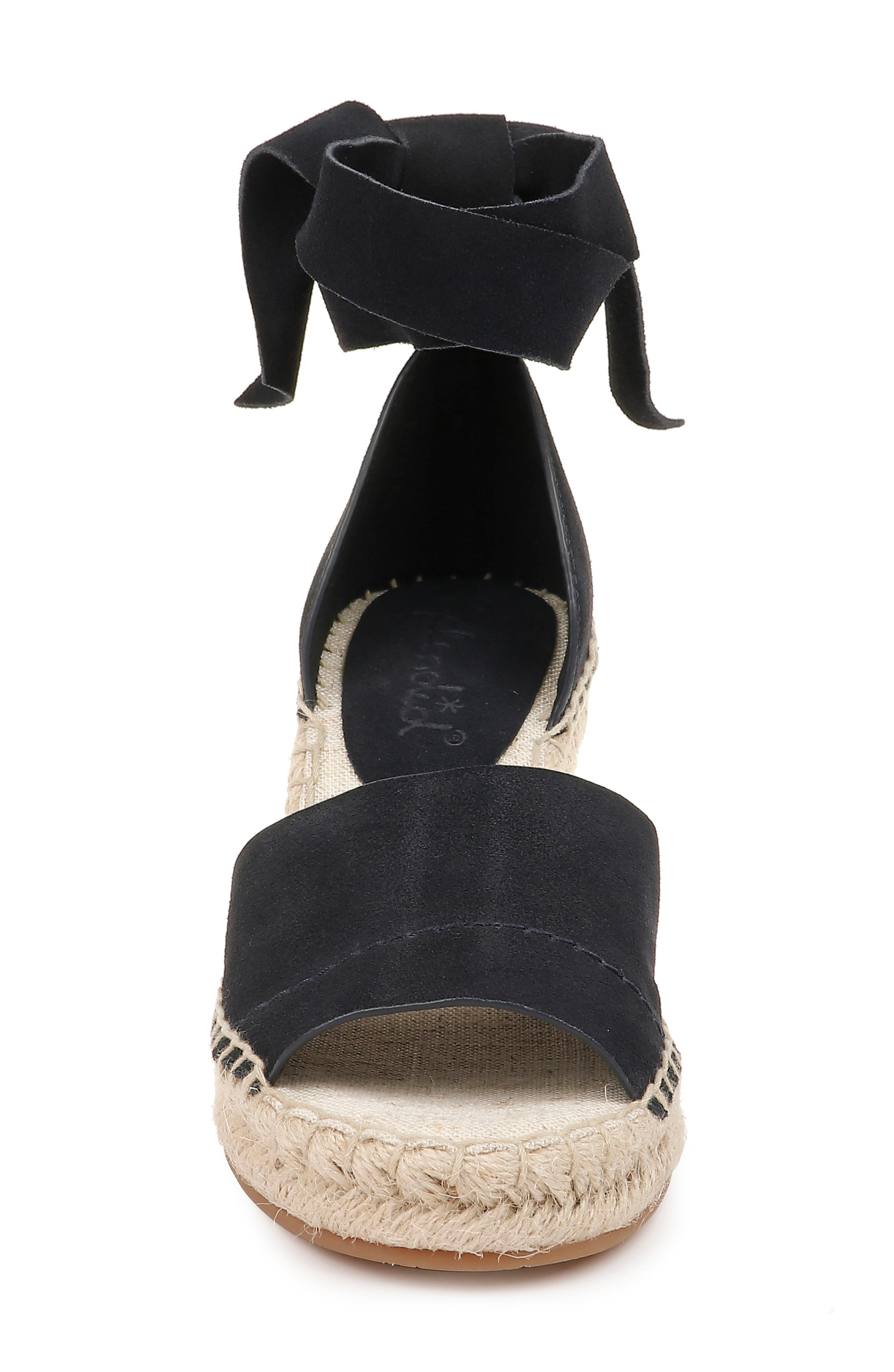 Malissa Espadrille Wedge Sandal, Alternate, color, NAVY SUEDE