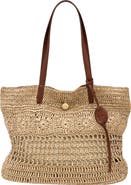 Oryany Margot Raffia Shopper Bag